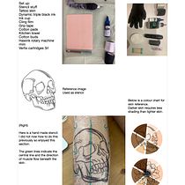 My project for course: Blackwork Tattoo Techniques with Fine Lines. Tattoo Design project by annartownsend - 09.14.2022