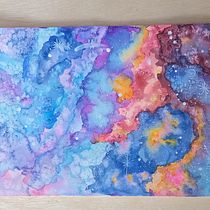 Meu projeto do curso: Técnicas modernas de aquarela. Un progetto di Illustrazione tradizionale, Belle arti, Pittura e Pittura ad acquerello di Isis Castro - 14.09.2022