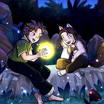 Meu projeto do curso: Princípios da cor para ilustrações emotivas. Un progetto di Illustrazione tradizionale, Character design, Illustrazione digitale, Arte concettuale, Disegno digitale, Narrativa e Teoria del colore di Romullo de Laia Silva - 14.09.2022