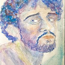 My project for course: Artistic Portrait with Watercolors. Fine Arts, Painting, Watercolor Painting, and Portrait Drawing project by Reuven Kiperwasser - 09.14.2022