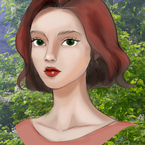 Mi proyecto del curso: Retratos digitales de fantasía con Photoshop. Traditional illustration, Drawing, Digital Illustration, Portrait Drawing, Digital Drawing, and Digital Painting project by Jose Cordero - 09.13.2022