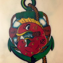 Mi proyecto del curso: Técnicas de color para tatuajes. Un progetto di Illustrazione tradizionale, Disegno, Illustrazione digitale, Design di tatuaggi e Disegno digitale di Luis Uriel Victoria López - 15.09.2022
