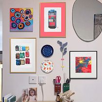 My project for course: Decorating with Framed Art. Design de interiores, Decoração de interiores, Interiores, DIY, e Design projeto de Arina Solina - 11.09.2022