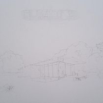 Meu projeto do curso: Ilustração artística de arquitetura à mão livre. Un projet de Architecture, Dessin au cra, on et Illustration architecturale de raquel.m.febra - 15.09.2022