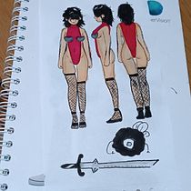 Mi proyecto del curso: Dibujo de personajes manga desde cero. Traditional illustration, Character Design, Comic, Pencil Drawing, Drawing, and Manga project by Mariana Saavedra - 09.13.2022