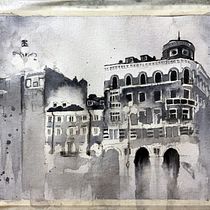 Mi proyecto del curso: Dibujo arquitectónico expresivo con marcadores de colores. Sketching, Drawing, Architectural Illustration, Sketchbook & Ink Illustration project by Lara Barbali - 09.15.2022
