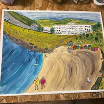 My project for course: Pictorial Sketchbook with Gouache. Un proyecto de Ilustración tradicional, Bocetado, Dibujo, Ilustración arquitectónica, Sketchbook y Pintura gouache de Emma Davies - 15.09.2022