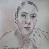 Mi proyecto del curso: Dibujo de retrato clásico: el método del Renacimiento. Fine Arts, Drawing, Portrait Drawing, Realistic Drawing, Sketching, and Artistic Drawing project by Yadira Morán Morales - 09.07.2022