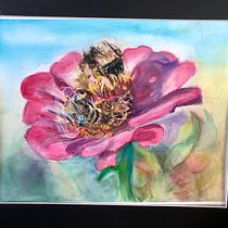 My project for course: Illustrating the Natural World with Watercolor and Charcoal. Traditional illustration, Naturalistic Illustration, and Painting project by dhg8 - 09.16.2022