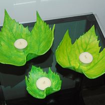 Il mio progetto del corso: set di foglie Ein Projekt aus dem Bereich Erweiterungsentwicklung, H, werk, Bildende Künste und Keramik von Irene Romeo - 16.09.2022