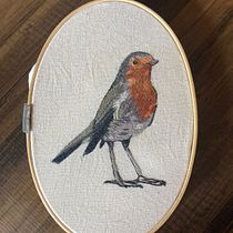 Mi proyecto del curso: Pintar con hilo: técnicas de ilustración textil. Ilustração tradicional, Bordado, e Design têxtil projeto de Mabel Gallo - 16.09.2022