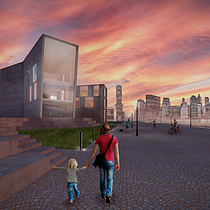 Visualización arquitectónica expresiva de exteriores. Un proyecto de Arquitectura, Paisajismo, Arquitectura digital y Visualización arquitectónica de Elisa Ortiz Ramírez - 16.09.2022