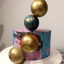 Mi proyecto del curso: Cake design: técnicas decorativas modernas. Design, and DIY project by camilagaray11 - 09.10.2022