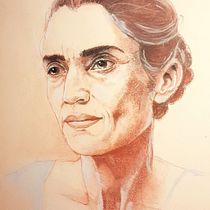 Mój projekt z kursu: Klasyczny portret w stylu renesansowym. Fine Arts, Sketching, Drawing, Portrait Drawing, Realistic Drawing, and Artistic Drawing project by Agnieszka Górka - 09.17.2022