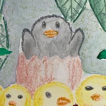 Ilustraciones "El patito feo". Traditional illustration, Fine Arts, Painting, Creativit, Drawing, Watercolor Painting, Acr, lic Painting, Communication, Editorial Illustration, and Children's Illustration project by Adrián de Armas Ramos - 09.17.2022