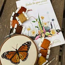 Mi proyecto del curso: Técnicas de bordado realista. Traditional illustration, Embroider, and Textile Design project by Anna Gomà - 09.18.2022