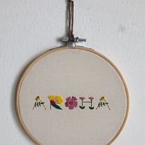 My project for course: Basic Techniques for Embroidering Letters. Un projet de Broderie , et Design textile de chiara_gasparetto - 18.09.2022