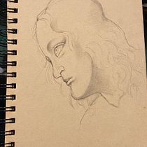 My project for course: Classical Portrait Drawing: The Renaissance Man’s Method. Fine Arts, Sketching, Drawing, Portrait Drawing, Realistic Drawing, and Artistic Drawing project by cweary - 09.18.2022