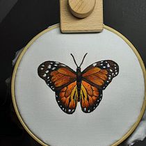 Mi proyecto del curso: Técnicas de bordado realista. Traditional illustration, and Embroider project by thaliar2000 - 09.18.2022