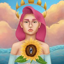 Mi proyecto del curso: Retratos digitales de fantasía con Photoshop. Traditional illustration, Drawing, Digital Illustration, Portrait Drawing, Digital Drawing, and Digital Painting project by Sergio Cruzado Cruzado - 09.18.2022