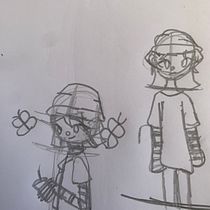 Meu projeto do curso: Desenho de personagens repletos de carisma. Projekt z dziedziny Projektowanie postaci, Sketching,  R, sunek, Stor, telling, Stor, board,  R, sunek art, st, czn i Narracja użytkownika ananeryf11 - 18.09.2022