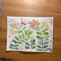 My project for course: Artistic Floral Watercolor: Connect with Nature. Ilustração tradicional, Pintura, Pintura em aquarela e Ilustração botânica projeto de luanagsousa - 19.09.2022