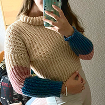 Mi proyecto del curso: Crochet: crea prendas con una sola aguja. Fashion Design, Fiber Arts, DIY, Crochet, and Textile Design project by Leire - 08.04.2022