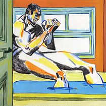 Il mio progetto del corso: Disegno anatomico espressivo: esplora forme e colori. Fine Arts, Pencil Drawing, Drawing, Portrait Drawing, Realistic Drawing, Figure Drawing, and Gouache Painting project by Margherita Tramutoli - 09.19.2022