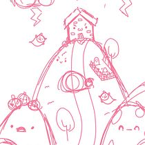 Mi proyecto del curso: Diseño de mundos kawaii: crea ilustraciones alegres. Un projet de Conception de personnages, Illustration numérique , et Manga de Paula Almela - 19.09.2022