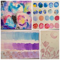 My project for course: Modern Watercolor Techniques. Un progetto di Illustrazione tradizionale, Belle arti, Pittura e Pittura ad acquerello di mollygilbert - 19.09.2022