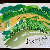 Sketchbook Lisboa: Pictorial Sketchbook with Gouache. Un proyecto de Ilustración tradicional, Bocetado, Dibujo, Ilustración arquitectónica, Sketchbook y Pintura gouache de Yana Strunina - 20.09.2022
