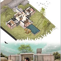 Mi proyecto del curso: Ilustración digital de proyectos arquitectónicos. Un proyecto de Arquitectura, Paisajismo, Ilustración digital, Arquitectura digital e Ilustración arquitectónica de Andrés Romero - 20.09.2022