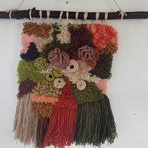 Mi proyecto del curso: Introducción al latch hooking y locker hooking. Decoração de interiores, Tecido, e Design têxtil projeto de May Angeles - 20.09.2022
