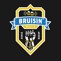 My project for course: Badge Logo Design for Beginners in Illustrator (Bruisin' Bois). Br, ing e Identidade, Design gráfico, Ilustração vetorial, e Design digital projeto de Grayson van Loon - 20.09.2022