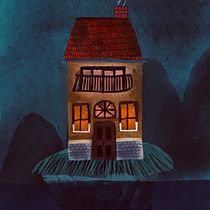 Mein Abschlussprojekt für den Kurs: Imaginäre Orte: Zeichnen, Malen und Digitalisieren mit Photoshop. Sketching, Drawing, Digital Illustration, Architectural Illustration, and Narrative project by yeliz_cetin_1 - 09.20.2022