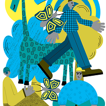 My project for course: Digital Illustration: When Color Meets Imagination. Traditional illustration, Drawing, and Digital Illustration project by drinkwatersunette - 09.20.2022