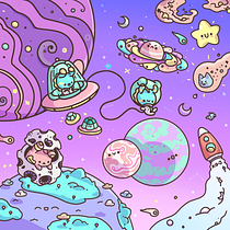 My project for course: Designing Kawaii Worlds: Spread Joy Through Illustration. Character Design, Digital Illustration, and Manga project by Katie G-J - 09.26.2022