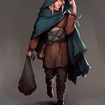 My project for course: T'hela. Un progetto di Illustrazione tradizionale, Character design, Illustrazione digitale, Arte concettuale, Disegno digitale e Pittura digitale di rebeka_soos - 20.09.2022