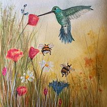 Mi proyecto del curso: Ilustración naturalista con acuarela y carboncillo. Traditional illustration, Painting, and Naturalistic Illustration project by apvdelfin - 09.15.2022