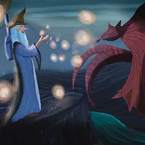 My project for course: Fantastical Illustrations with Procreate. Ilustração tradicional, Ilustração digital, e Desenho digital projeto de nadinemagdy27 - 20.09.2022