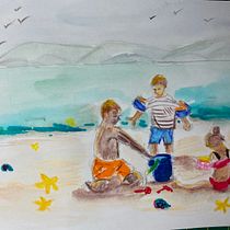 Meu projeto do curso: Sketchbook experimental: encontre seu estilo de desenho. Un proyecto de Ilustración tradicional, Bocetado, Creatividad, Dibujo, Pintura a la acuarela y Sketchbook de Sílvia Roma - 20.09.2022