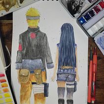 Mi proyecto del curso: Ilustración manga en acuarela. Un projet de Illustration traditionnelle, Dessin, Aquarelle , et Manga de Ana María Dueñas Rodríguez - 13.09.2022