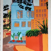 CALCUTTA STREETS,  my project for Gouache Painting of Urban Landscapes:   Ein Projekt aus dem Bereich Traditionelle Illustration, Malerei und Gouachemalerei von Ivy Fasko - 19.09.2022