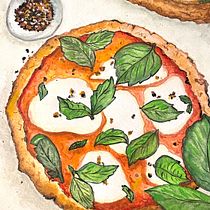 My project for course:  Flavorful Food Illustration with Watercolor. Projekt z dziedziny Trad, c, jna ilustracja,  Sztuki piękne,  Malarstwo i Malowanie akwarelą użytkownika lioness1845 - 21.09.2022
