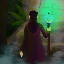 Mi proyecto del curso: Ilustraciones fantásticas con Procreate. Ilustração tradicional, Ilustração digital, e Desenho digital projeto de Maria Fernanda Rodriguez Jimenez - 21.09.2022