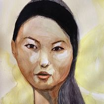 Mon projet du cours : Portrait à l'aquarelle d'après une photo. Traditional illustration, Watercolor Painting, and Portrait Drawing project by Philippe Jaoui - 09.21.2022