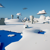 Mi proyecto del curso: Modelado de escenarios low poly para videojuegos. 3D, and 3D Modeling project by Julio Montero - 09.21.2022