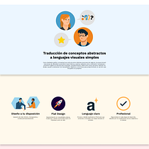 Mi proyecto del curso: Diseño web con Figma: Landing Page de contacto de trabajo personal. Projekt z dziedziny UX / UI, Web design, Projektowanie c, frowe, Projektowanie produktu c, frowego, Projektowanie aplikacji mobiln, ch i Projektowanie aplikacji użytkownika Wladimir Avilés Gálvez - 12.09.2022