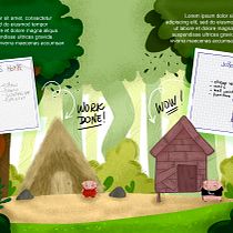 My project for course: Children's Picturebooks with Digital Techniques. Un proyecto de Ilustración tradicional, Diseño editorial, Dibujo, Stor, board, Ilustración infantil, Narrativa y Álbum ilustrado						 de Camila Oliveira - 21.09.2022