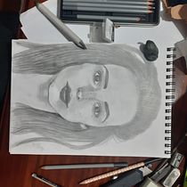 Mi proyecto del curso: Retrato realista con lápiz de grafito. Ilustração tradicional, Artes plásticas, Esboçado, Desenho a lápis, Desenho, Desenho de retrato, Desenho realista, Desenho artístico, e Desenho anatômico projeto de Rocío Arroyo - 21.09.2022